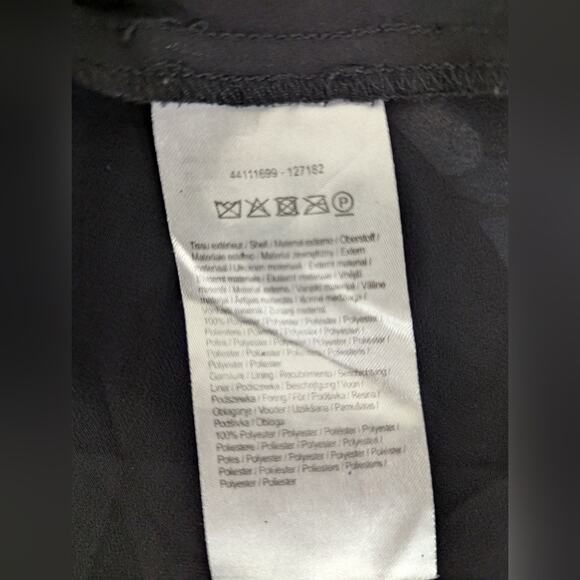 Rtr sz6 ML Monique Lhuillier Melanie Dress floral printed v-neck dark midnight - Picture 9 of 10